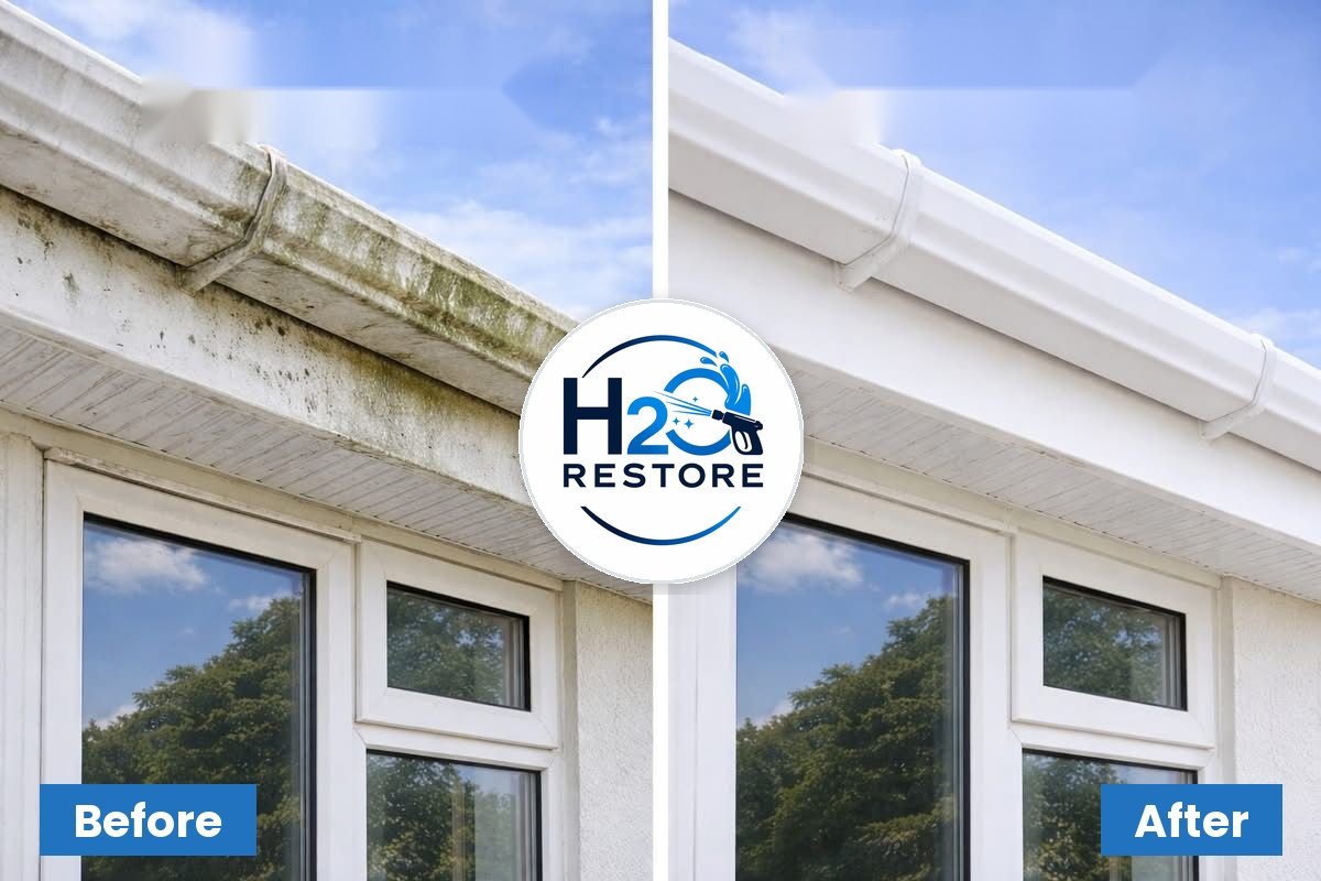 Gutter Cleaning by H2O Restore