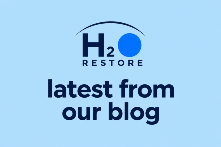 H2O Restore blog featured image